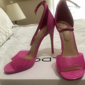Hot pink heels